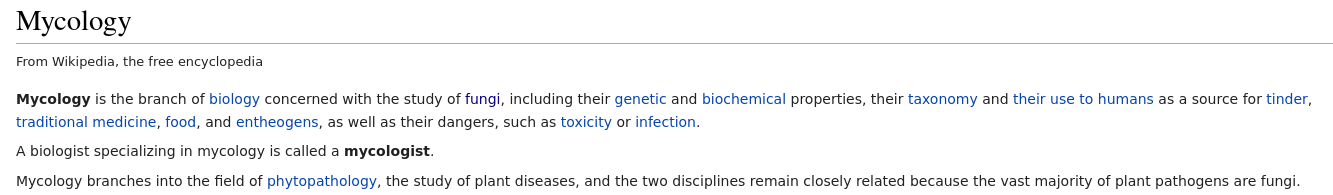 “Mycology on Wikipedia”